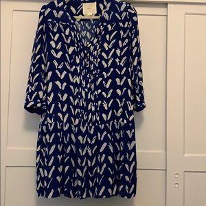 Anthropologie 3/4 sleeve dress
